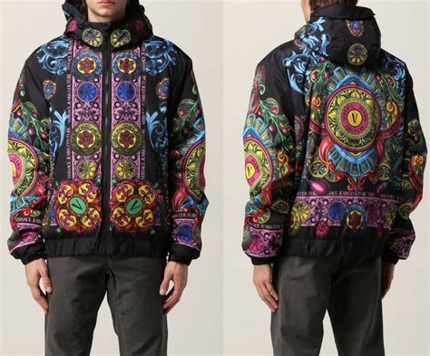 versace jeans couture winterjacke|net a porter Versace jacket.